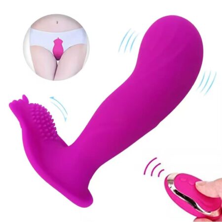 Premium Butterfly Wearable Vibrator for Women - 10 Frequency G-Spot Vaginal Vibrator - USB Rechargeable Adult Wellness & Couple Sex Toys in India ✨