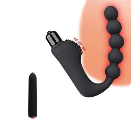 Premium Wolverine Prostate Massager - 10 Vibration Modes - USB Rechargeable Waterproof Silicone Anal Plug for Men & Couples - Best Adult Toy India