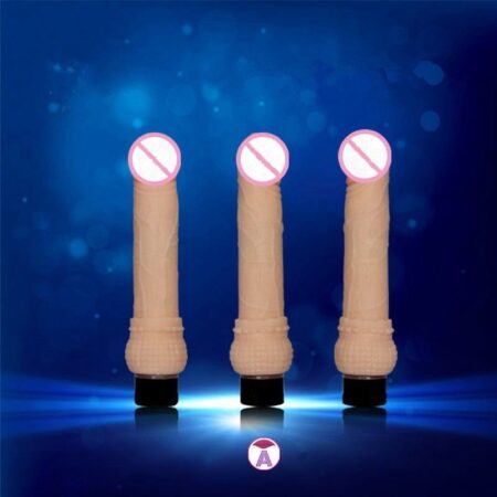 Super Realistic Silicone Thrusting Dildo with Heating & Vibration - Telescopic G-Spot Massager Sex Toy for Women & Couples - Best Adult Wellness India