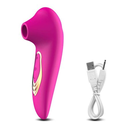 Premium Rose Vibrator for Women - Powerful Clitoris Sucking Toy - Waterproof Silicone Adult Wellness Product & Sex Toys for Couples in India