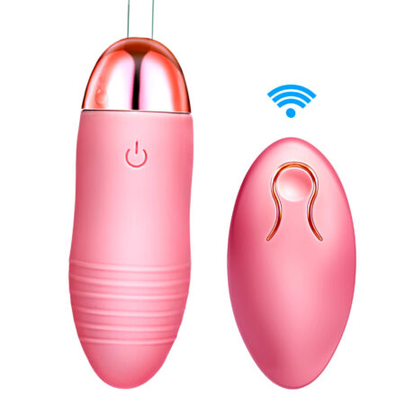 Premium Wireless Remote Control Jump Egg Vibrator - 10 Frequencies Waterproof Love Egg Sex Toy for Women & Couples - Best Adult Wellness Product India