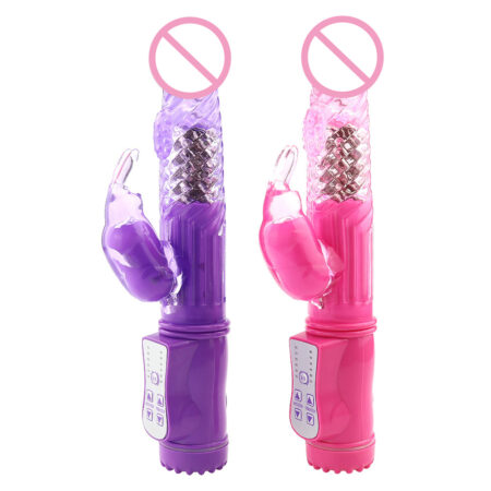 36 Multi-Speed Rechargeable Rabbit Vibrating Dildo for Women - G-Spot Stimulator with 360° Rotation - Waterproof Adult Wellness Sex Toys in India